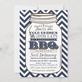 Invitación a graduación de Mason Jar BBQ, Armada d