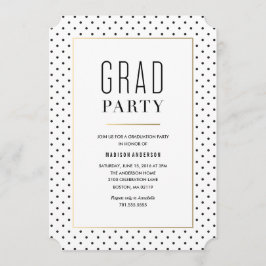 Invitación a graduación de Moda de ciudad
