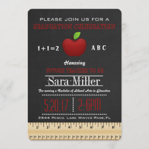 Invitación a graduación de profesores de Apple