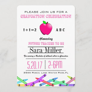 Invitación a graduación de profesores de Apple ros