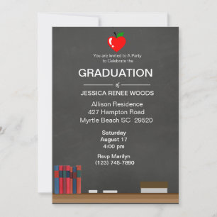 Invitación a graduación de profesores de corazón r