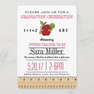 Invitación a graduación de profesores de la Red Ap