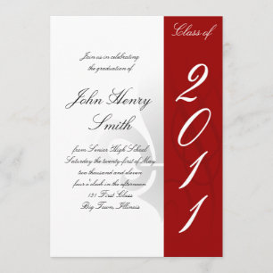 Invitación a graduación de secundaria