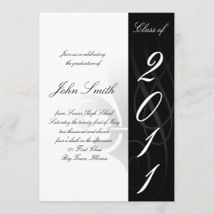 Invitación a graduación de secundaria