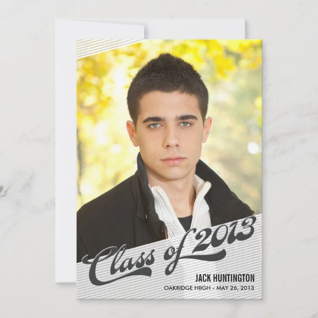 Invitación a graduación de tiempo de juego - Carbó (Anverso)