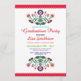 Invitación a graduación Fiesta Fiesta Invitación M