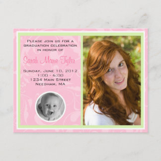 Invitación a graduación fotográfica 2012