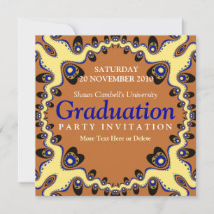 Invitación a graduación para la reunión tribal del