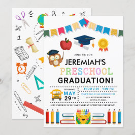 Invitación a graduación preescolar