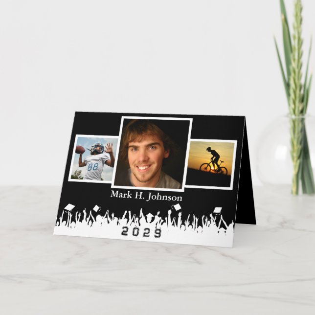 Invitación a graduación - Vea la nueva versión a c (Anverso)