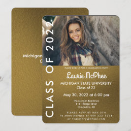 Invitación a graduados de fotografía de Personaliz