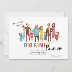 Invitación a Gran Reunión Familiar