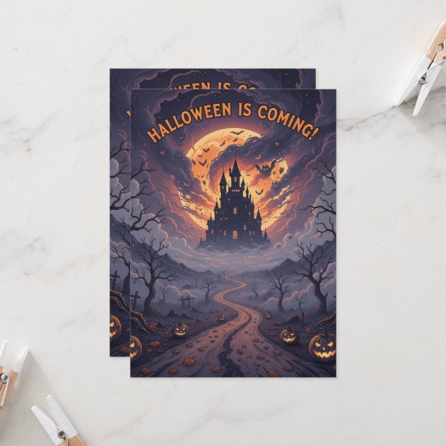 Invitación A grandiose Halloween invitation (Anverso/Reverso In Situ)