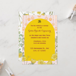 Invitación a GrihaPravesh