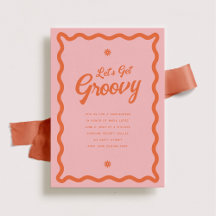 Invitación a Groovy Daisy Quinceañera