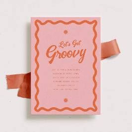 Invitación a Groovy Daisy Quinceañera