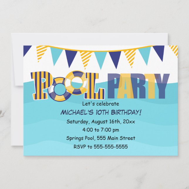 Invitación a grupos de niños o adultos (Anverso)