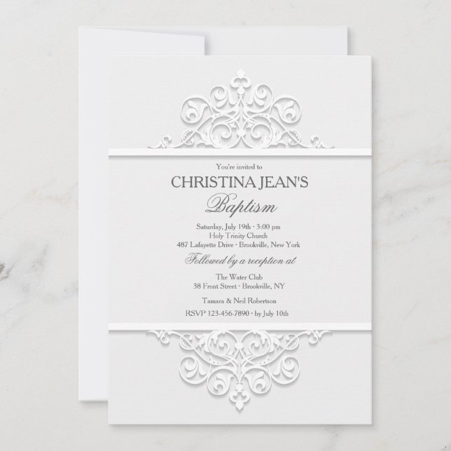 Invitación a grupos ornamentales (Anverso)