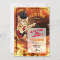 Invitación a Guay de Cat Rockstar