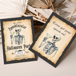 Invitación a Halloween para adultos, invitación re