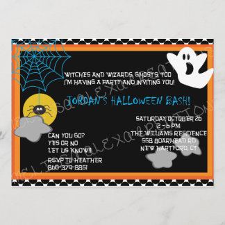 Invitación a Halloween para niños