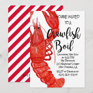 Invitación a hervir langosta