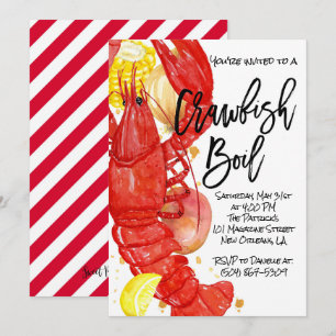 Invitación a hervir langosta