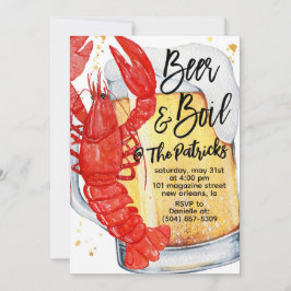 Invitación a hervir langosta