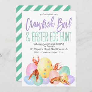 Invitación a hervir langostinos en Pascua