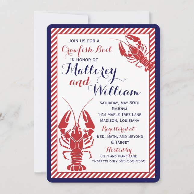 Invitación a hervir peces (Anverso)