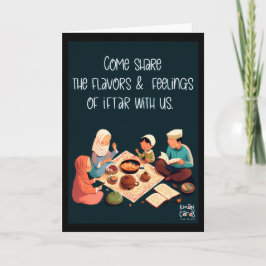 Invitación a Iftaar - Comida Familiar
