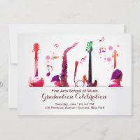 Invitación a instrumentos musicales