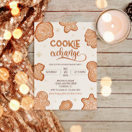 Invitación a Intercambio de cookies de Navidades C
