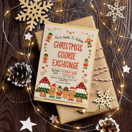 Invitación a Intercambio de cookies de Navidades C