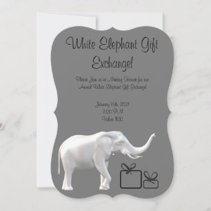 Invitación a intercambio de elefantes blancos