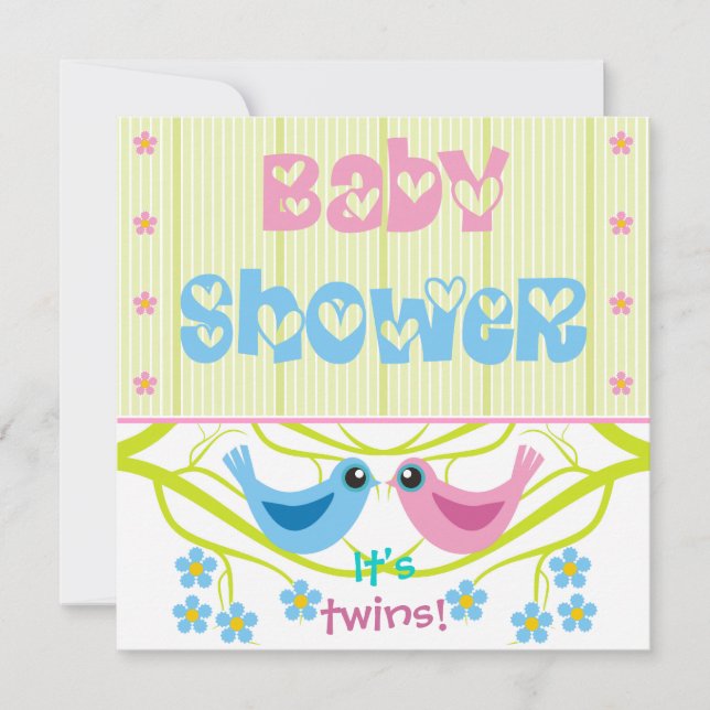 Invitación a Invitación de Baby Shower (Anverso)