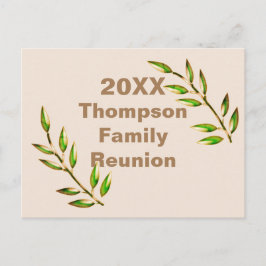 Invitación a Invitación familiar barata