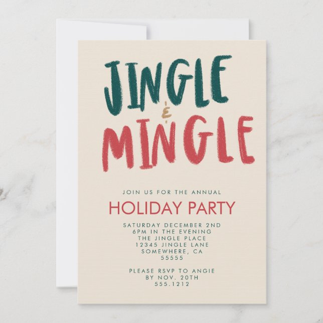 INVITACIÓN A JINGLE Y MEZCLA (Anverso)