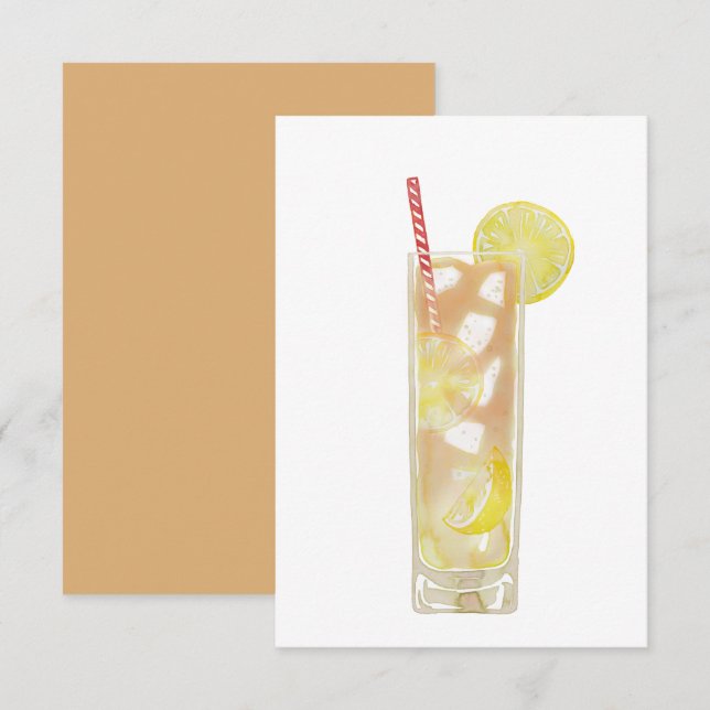 Invitación a John Daly (Anverso / Reverso)