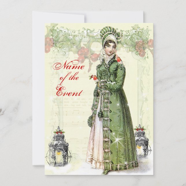 Invitación A Joyous Noel (alternativa) (Anverso)