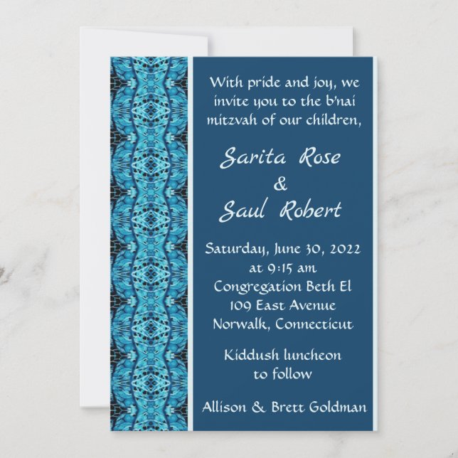 Invitación a Kaleidoscopio Oriental (Anverso)