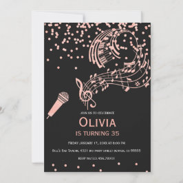 Invitación a Karaoke, invitación a fiesta de Karao