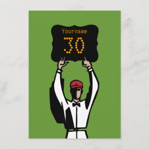Invitación a la 30ª fiesta de cumpleaños - Oficial