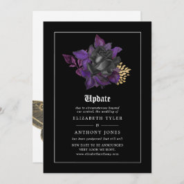 Invitación a la actualización del Boda gótico de H