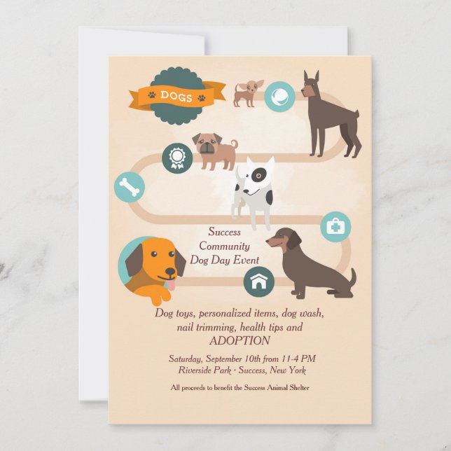 Invitación a la adopción perezosa (Anverso)