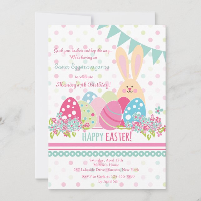Invitación a la alegría de Pascua (Anverso)