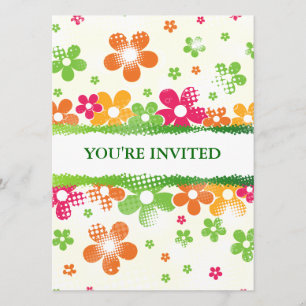 Invitación a la alimentación de las flores