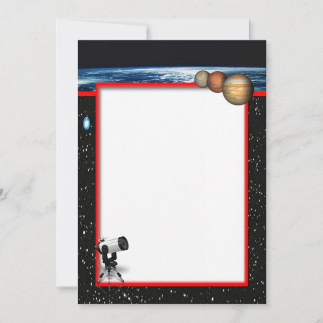 Invitación a la astronomía (Anverso)