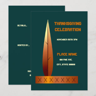 Invitación a la audiencia india de Acción de Graci