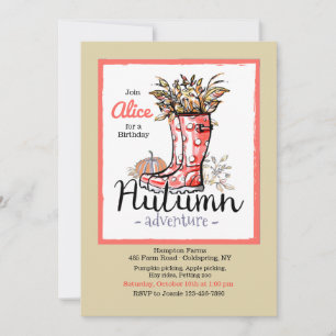 Invitación a la aventura otoñal